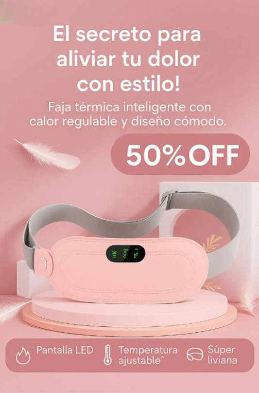 Cinturón Térmico para Dolores Menstruales 🛌✨